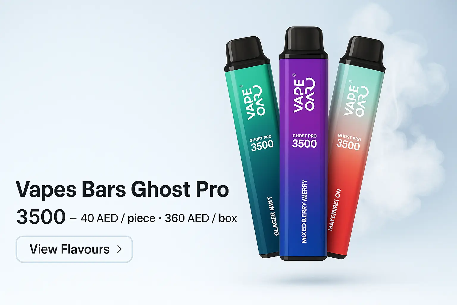 Ghost Pro 3500 vape - trending product
